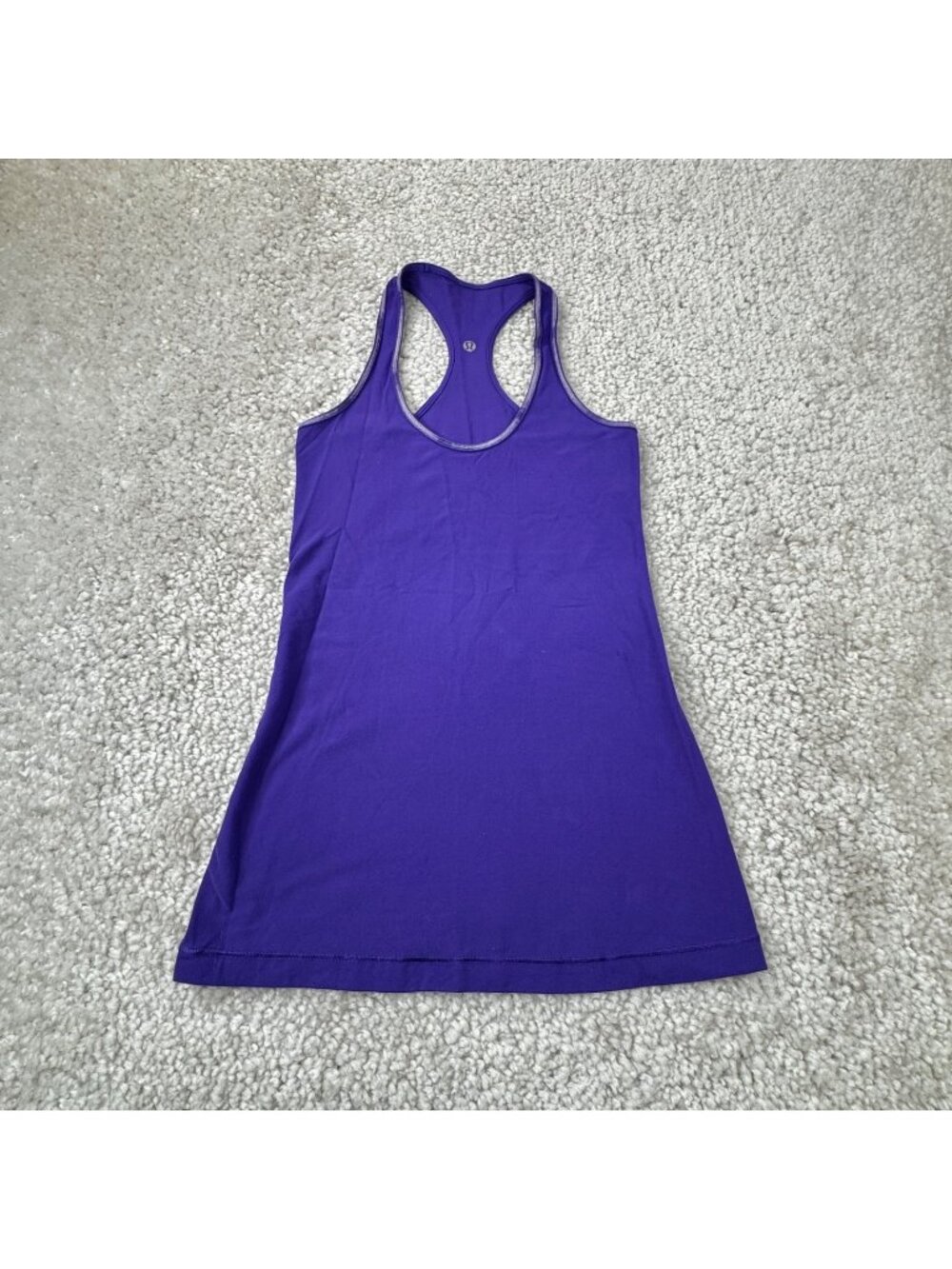 Lululemon Cool Racerback Reversible Tank Purple Womens 4